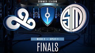 Cloud9 vs TSM  Final  NA Vainglory8 Summer Season  S1W2 [upl. by Essile]