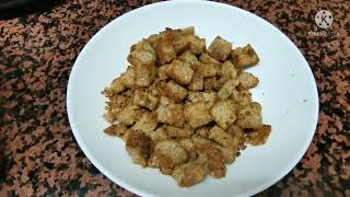 Picatostes o crutones en Airfryer Saludables sin fritos [upl. by Ecnerat]