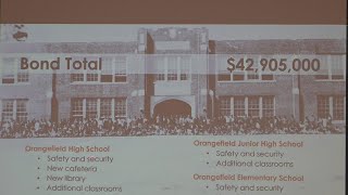 Orangefield ISD leaders hope to pass a nearly 43M bond [upl. by Nnyllaf]