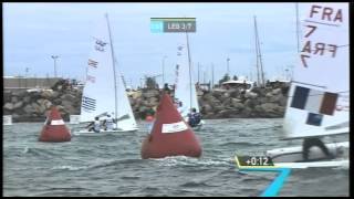 Perth 2011 ISAF Sailing World Championships  470 Men Medal Race  111211 [upl. by Laurinda331]