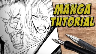 Eine MANGA Seite zeichnen KOMPLETTES TUTORIAL  Drawinglikeasir [upl. by Auqkinahs]