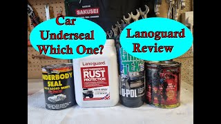 Classic Car Underbody seal which one Lanoguard review [upl. by Aynod]