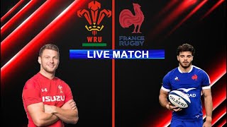 LIVE MATCH PAYS DE GALLES  FRANCE TOURNOIS DES 6 NATIONS 2024 [upl. by Lassiter]