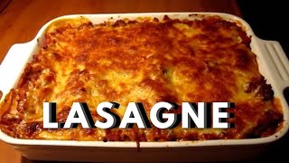 Lasagne à la bolognaise et au béchamel faite maison  Lasagnes traditionnelles  Recette  2 [upl. by Beard]