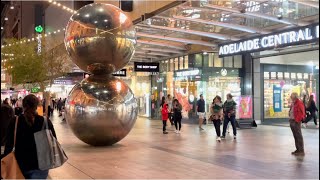 Adelaide’s Rundle Mall Virtual Walk 4K [upl. by Curley984]