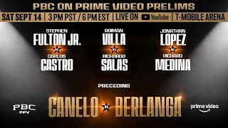 PBC on PRIME VIDEO PRELIMS  CaneloBerlanga [upl. by Innes148]