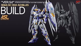 Review SNAA Model SC004 Aegis Knight Achilles Rg Model Kit From SNA [upl. by Tamar]