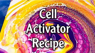 Cell Activator Recipe  No Floetrol Needed [upl. by Tooley]