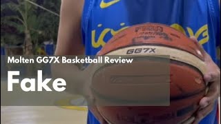 Fake Molten GG7X ok ba pangbasketball review after 1 year [upl. by Asseret]