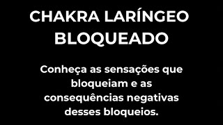 📌 CHAKRA LARÍNGEO BLOQUEADO [upl. by Brubaker]