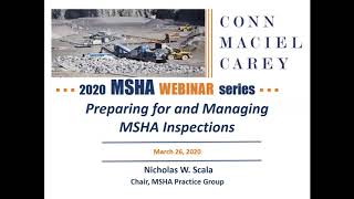 Preparing for and Managing MSHA Inspections [upl. by Adamok957]