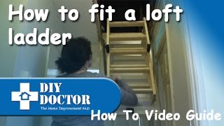 Fitting or installing a loft ladder [upl. by Mellisa]