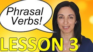 Phrasal Verbs in English Conversation 3  English Vocabulary Lesson [upl. by Kurtz]