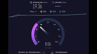 Kinetic by Windstream 1 Gig actual speed test [upl. by Jona]