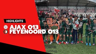 Feyenoord O13 wint in KAMPIOENSWEDSTRIJD van Ajax 🏆  Highlights Ajax O13  Feyenoord O13 [upl. by Nosredna]