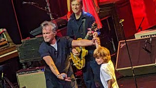 John Mellencamp brings young fan on Stage  quotCherry Bombquot [upl. by Adnohsal]