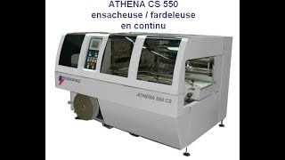 Athena CS 550 fardeleuse ensacheuse en continue [upl. by Barram460]