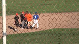 Aptos Parent Behaving Badly at Middle School Baseball Playoff Game [upl. by Ayahsey]