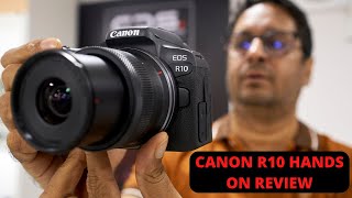 CANON R10 First HANDS On REVIEW With Image and Video Quality Test [upl. by Jennette309]