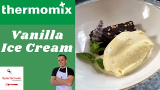 Deliciously Creamy Thermomix Tm6 Vanilla Ice Cream [upl. by Sakmar988]