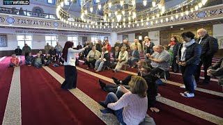 Open Mosque Day Germanys mosques open their doors to public [upl. by Mode]