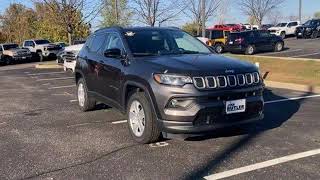 Used 2022 Jeep Compass Fenton MO St Louis MO J15059 [upl. by Lyrret]