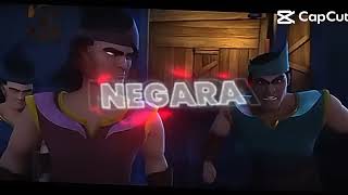 keris sakti kebesaran negara versi upin amp ipin viral fyp video upinipin [upl. by Natsreik]