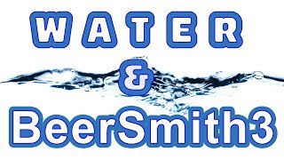 BEERSMITH adding your WATER profile  How to [upl. by Gnahk]