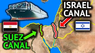 Israels Alternative Project to Suez Canal [upl. by Nivrag]