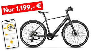 Design EBike 1199 € ULTRALEICHTES CHINA EBike 2024 Heybike EC1 City EBike Overview Test [upl. by Ivek438]