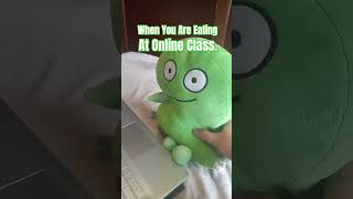 When You Eating At Online Class comedy funny relatable [upl. by Queri]