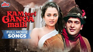 RAM TERI GANGA MAILI Full Movie Songs Playlist  Lata Mangeshkar  Mandakini Raj Kapoor [upl. by Esoryram]