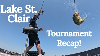 Lake St Clair Tournament Recap [upl. by Nosyla]