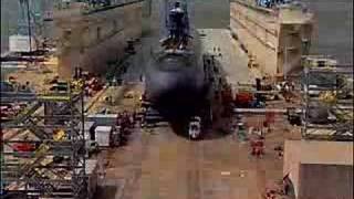 Floating Drydock in Action [upl. by Gibson]