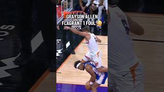 Grayson Allen Flagrant foul 🤯😂 nba flagrant jump kneemobility [upl. by Allebasi]