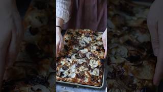 Caramelized Onion Potato Focaccia❤️ recipe food [upl. by Hecklau515]