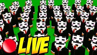 MINECRAFT HACKER TROLLING LIVE [upl. by Crowell941]