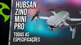 Agora SIM TUDO SOBRE o HUBSAN ZINO MINI PRO [upl. by Atiuqes]