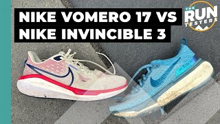 Nike Invincible 3 vs Nike Vomero 17 Two runners pick between Nike’s cushioned shoes [upl. by Isus97]