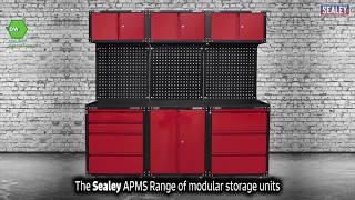 SEALEY Modular Storage Systems  DW Toolshop [upl. by Oirotciv]