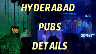 Hyderabad pubs details hyderabadvlog [upl. by Esyla]