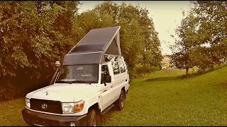 TOYOTA HZJ 78 XTENT Buschtaxi expeditioncamper made by 4x4CAMP [upl. by Swaine817]