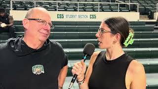 Ohio Volleyball 2024  1022 Postgame vs Kent State Coach Carlston [upl. by Rowe]