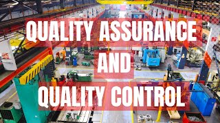 Quality Assurance and Quality Control Explained [upl. by Nyrrek450]