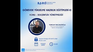 GYS Hazırlık Eğitimleri12 Doçentlik Yönetmeliği [upl. by Dannye]