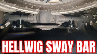 2022 Chevy Silverado  Hellwig Rear Sway Bar Install [upl. by Ekusuy]