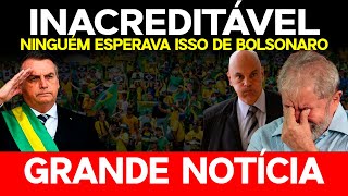 URGENTE  Eles não esperavam por isso de Bolsonaro assista [upl. by Schroer169]