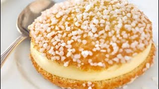 La Recette de la Vraie Tarte Tropézienne 🍰 [upl. by Elletsirk]