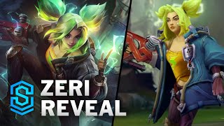 Zeri the Spark of Zaun Ability Reveal  New Champion [upl. by Ricki]