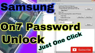 Samsung On7 Hard reset  Frp Unlock  UMT PRO DONGLE  Complete Knowledge how to unlock  trending [upl. by Naitsirc]